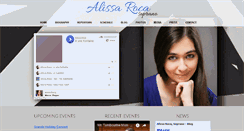 Desktop Screenshot of alissaroca.com